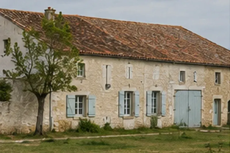 Ferme ancienne et dépendances près des marais d'Oléron